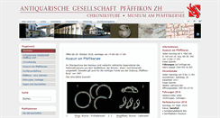 Desktop Screenshot of agp-pfaeffikon.ch